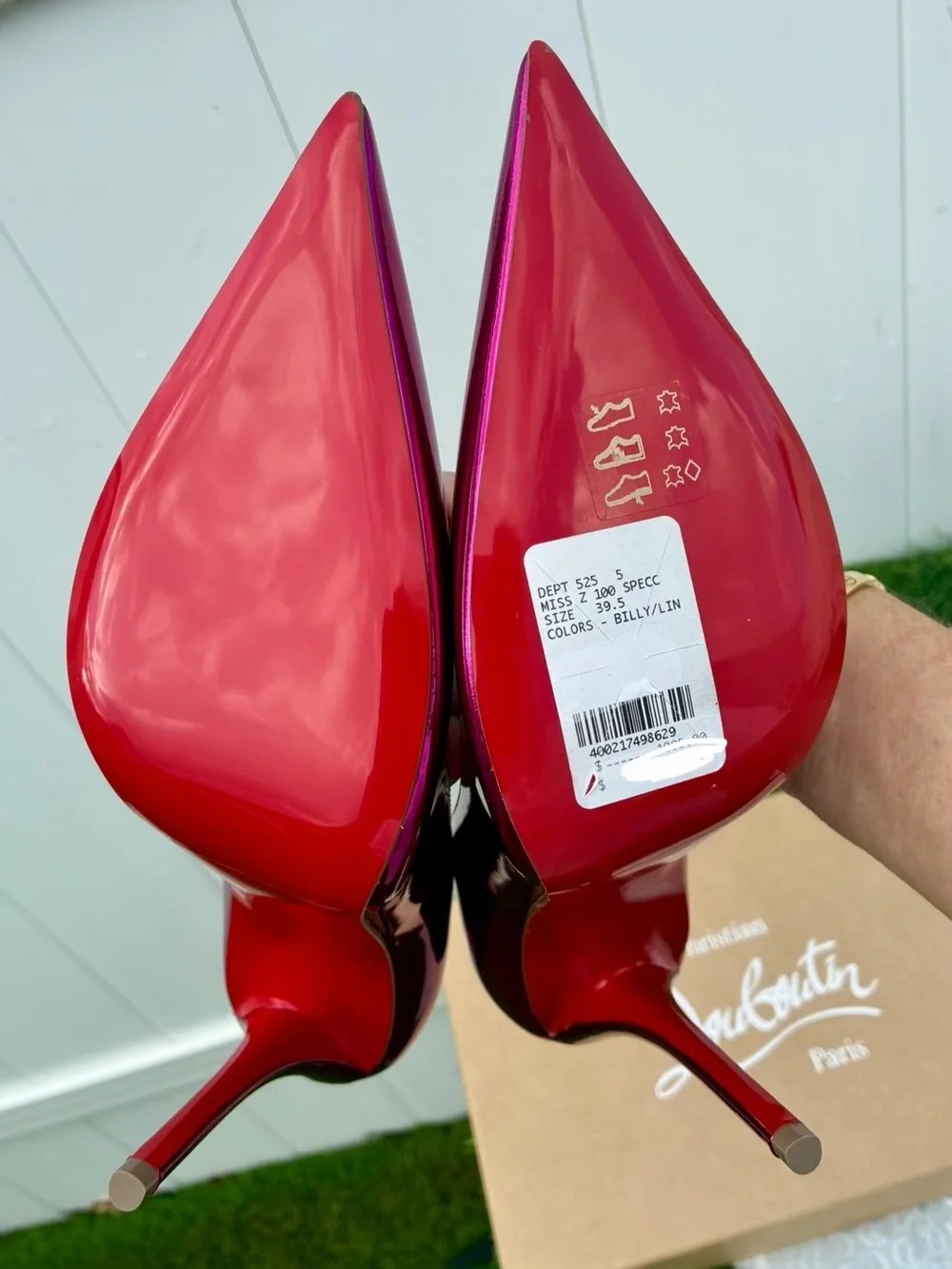 Christian Louboutin distinguished by